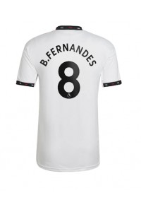 Fotbalové Dres Manchester United Bruno Fernandes #8 Venkovní Oblečení 2022-23 Krátký Rukáv